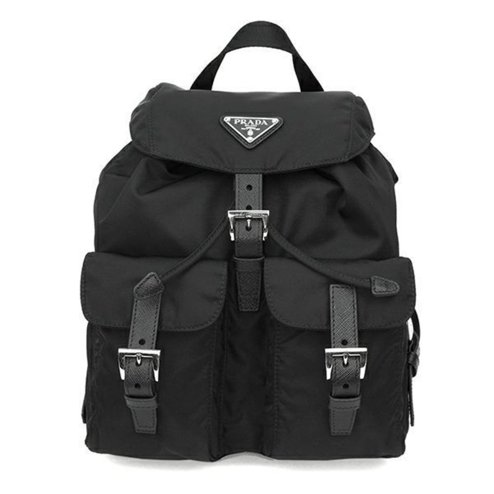 Prada Small Re-Nylon Backpack Black - image 1